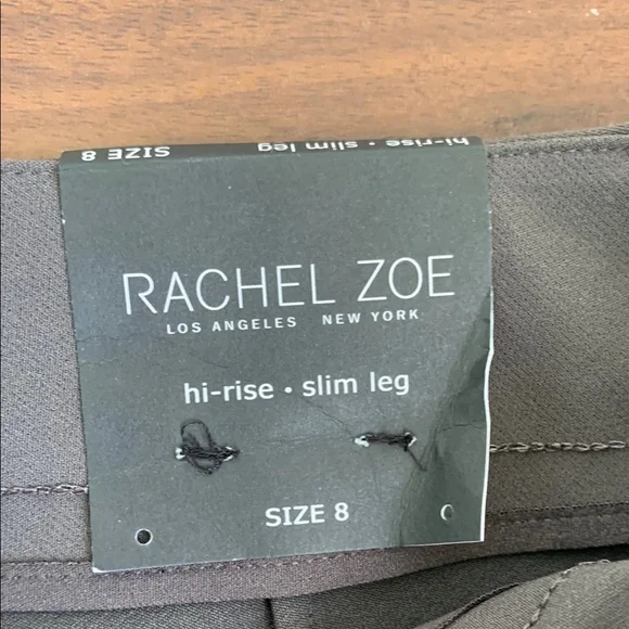 New Rachel Zoe hi-rise slim leg Pull-on pants - Picture 8 of 12